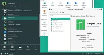 After arch linux now manjaro drops support for kde 4 switches to plasma 5 5