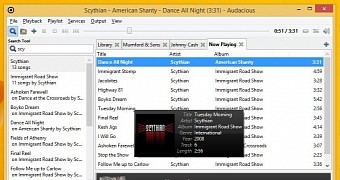 Audacious 3 7 1 open source music player released for linux and windows