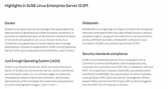 First service pack for suse linux enterprise server 12 brings docker and shibboleth