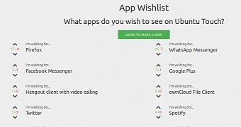Make a wish for what app you want on ubuntu touch