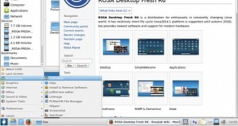 Rosa desktop fresh r6 linux os switches to the lxqt 0 10 0 desktop environment
