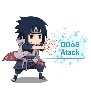Sasuke vs ddos attack linux