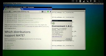 Watch ubuntu mate desktop running on meizu mx4 with ubuntu touch