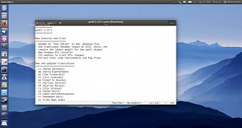 Gnome s gedit app to be known as text editor among gnu linux distributions