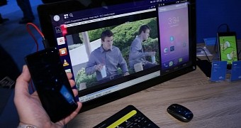 Intel shows android powered prototype that transforms into debian over hdmi