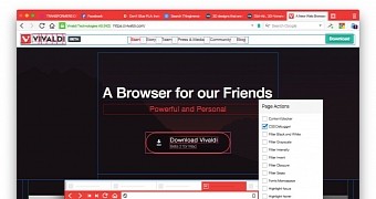 Vivaldi web browser gets session management for tabs new beta coming soon
