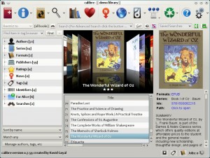 Calibre E-Book Reader For Linux