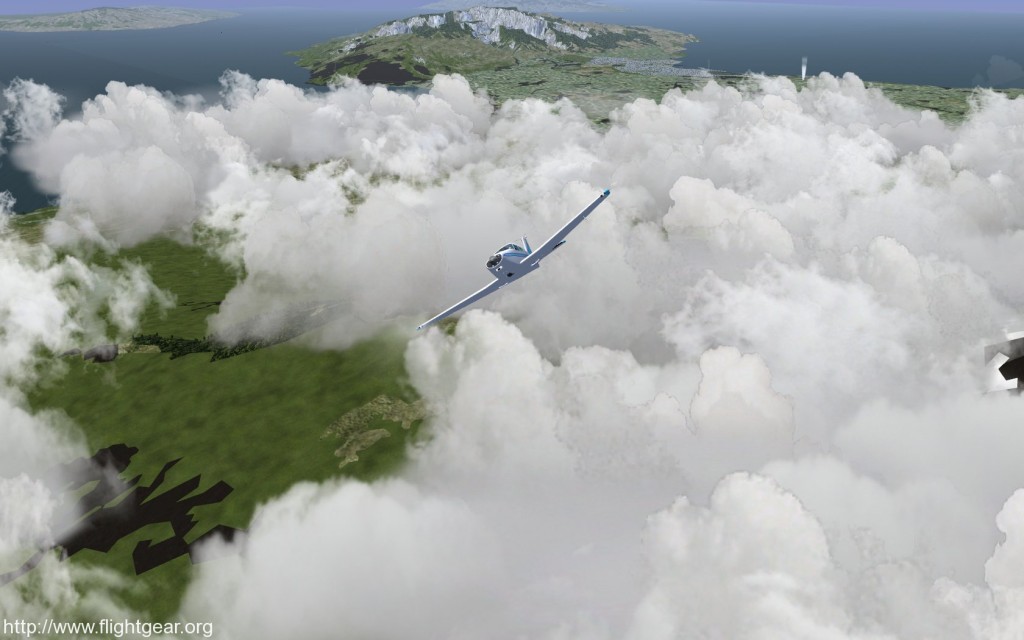 Flightgear game graphics