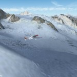 Flightgear game mountains