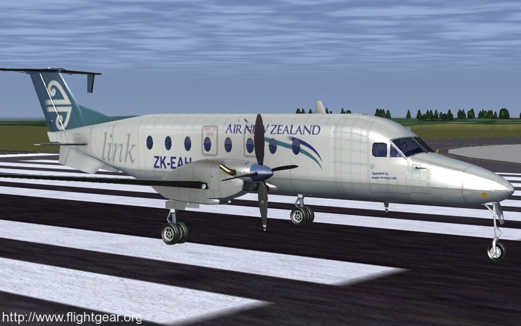 Flightgear game private jet