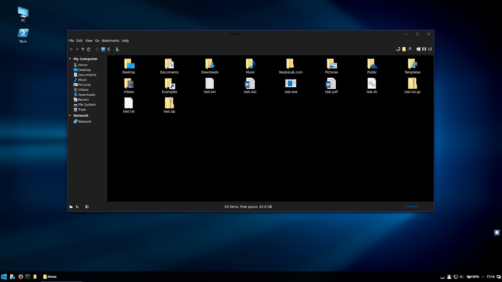 Windows 10 theme gtk