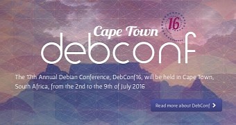 Debconf16 debian conference is taking place july 2 9 in cape town south africa