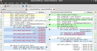 Meld 3 15 2 diff and merge app released with gtk plus 3 20 and xdg app support more