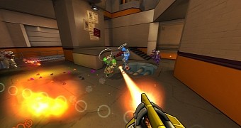 Warsow 2 1 first person shooter game gets out for easter brings many changes