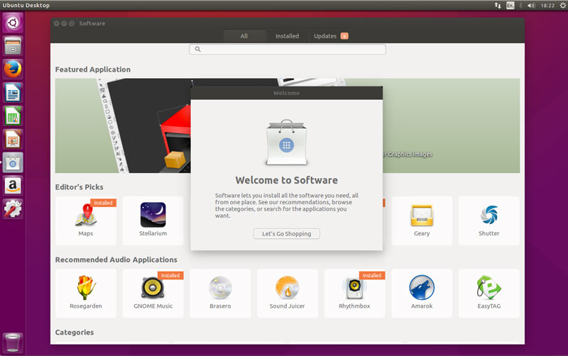 Ubuntu 16 04 lts software center