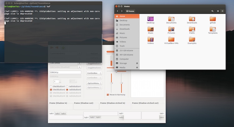 Download Yosembiance theme for Ubuntu