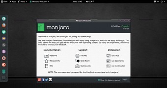 Manjaro linux gnome 16 04 community edition out now with gnome 3 20 more