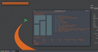 Manjaro linux jwm 16 04 community edition boots with less than 120mb of ram