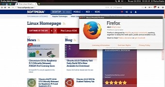 Mozilla firefox 46 0 lands in all supported ubuntu oses with gtk3 support