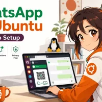 Setup whatsapp on ubuntu linux cover