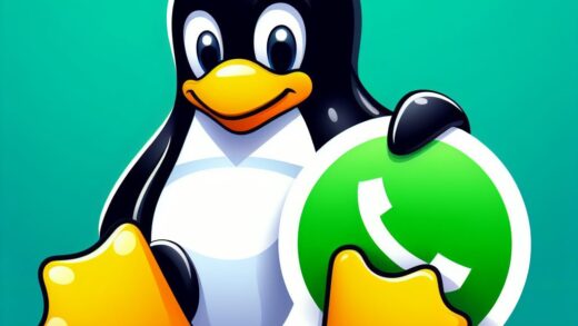 Whatsapp linux mascots