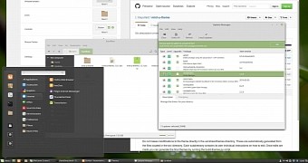 Cinnamon 3 0 4 desktop updates the overlay scrollbar sound and menu applets