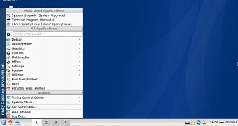 Trinity desktop environment is now available to install for sparkylinux users