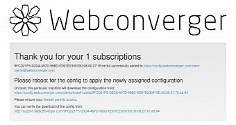 Webconverger 35 switches to linux kernel 4 5 adds firefox 46 with gtk3 support