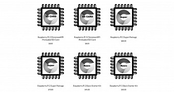 You can now buy raspberry pi 3 starter kits and sd cards with chromium os