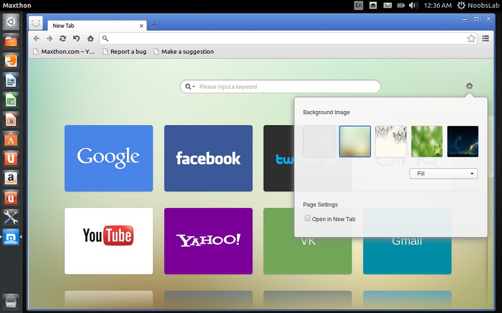 Maxthon browser for linux