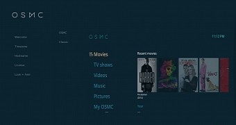 Osmc linux media center brings kodi debian gnu linux 8 5 to raspberry pi zero