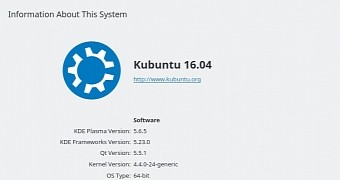 Kubuntu 16 04 lts users receive the latest kde plasma 5 6 5 desktop update now