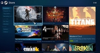 Latest steam beta client adds more goodies to steam controller linux chat fix