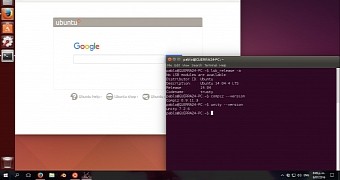 You can now run ubuntu linux with the unity desktop on top of windows 10