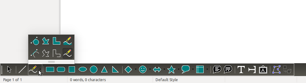 Libreoffice 5 2 drawing tools
