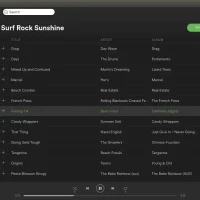 Album dark theme