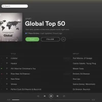 Spotify screenshot