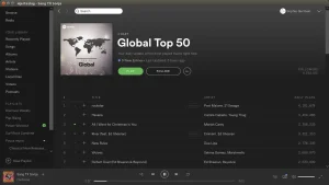 Spotify screenshot - How to Install Spotify on Ubuntu 26.04 - Complete Guide