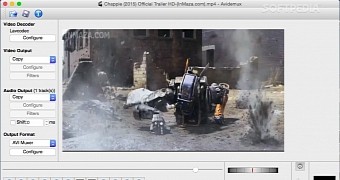 Avidemux 2 6 14 open source video editor supports lagarith lossless video codec