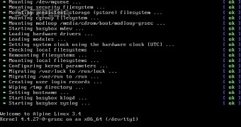 Alpine linux 3 4 5 released with linux kernel 4 4 27 lts latest security fixes