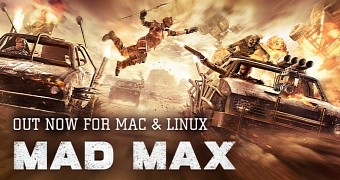 Mad max open world action adventure video game released for linux steamos mac