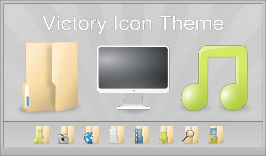 Install Victory Icon THeme