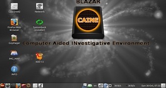 Caine 8 0 blazar gnu linux os provides a complete digital forensic environment
