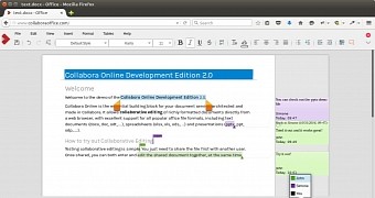 Collabora updates its libreoffice online solution with collaborative editing