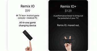 Meet remix io plus a more powerful remix io that doubles as an android or gaming pc