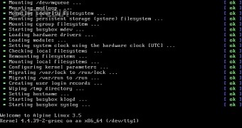 Alpine linux 3 5 hits the streets with zfs support as root switches to libressl