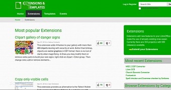 Brand new libreoffice extensions templates website surfaces after six years