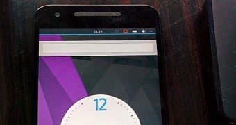 Kde contributor showcases android 6 0 based plasma mobile running on nexus 5x