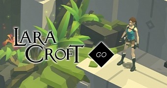 Lara croft go launches on steam for linux mac and windows with a 20 discount
