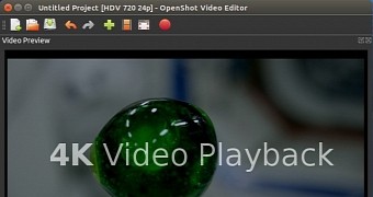 Openshot 2 2 open source video editor released with 4k video editing more